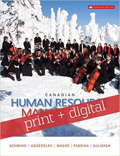 Test Bank for Canadian Human Resource Management 11th Edition by Hermann Schwind