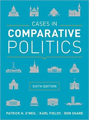 Test Bank for Cases in Comparative Politics Sixth Edition by Patrick H. ONeil