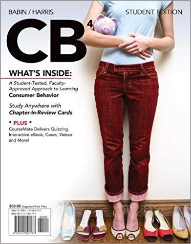 Test Bank for CB4 4th Edition by Barry J. Babin