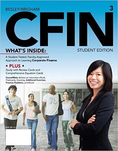 Test Bank for CFIN 3 3rd Edition by Scott Besley