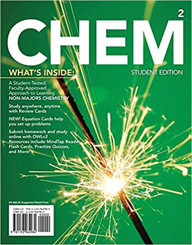 Test Bank for CHEM2 Chemistry in Your World 2nd Edition by Hogg
