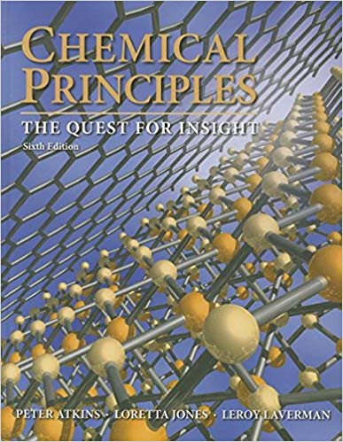 Test Bank for Chemical Principles 6th Edition by Professor Peter Atkins