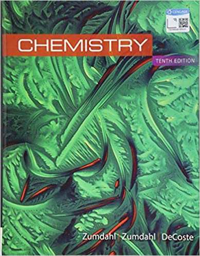 Test Bank for Chemistry 10th Edition by Steven S. Zumdahl