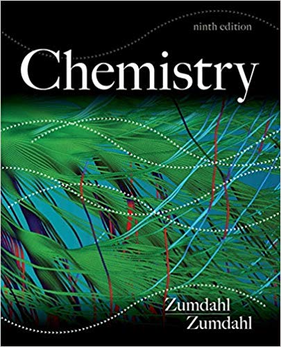 Test Bank for Chemistry 9th Edition by Steven S. Zumdahl