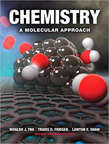 Test Bank for Chemistry A Molecular Approach 2nd Canadian Edition by Nivaldo J. Tro