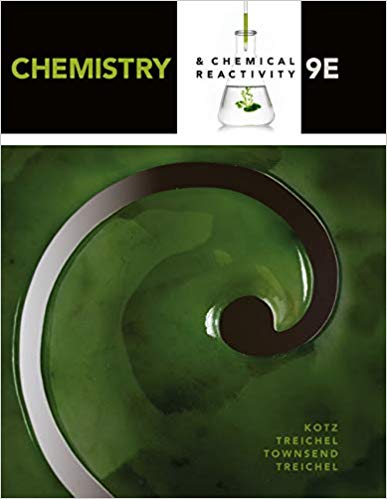 Test Bank for Chemistry and Chemical Reactivity 9th Edition by John C. Kotz