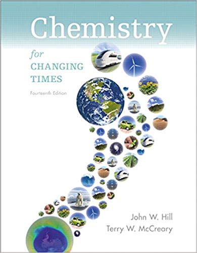 Test Bank for Chemistry For Changing Times 14th Edition by John W. Hill