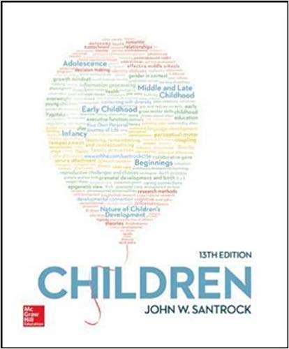 Test Bank for Children 13th Edition by John Santrock