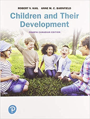 Test Bank for Children and Their Development 4th Canadian Edition by Robert V. Kail