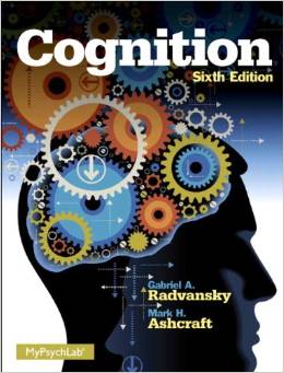 Test Bank for Cognition 6th Edition by Mark H. Ashcraft