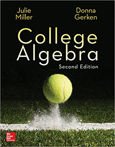 Test Bank for College Algebra 2nd Edition by Julie Miller