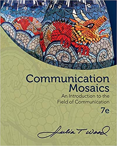 Test Bank for Communication Mosaics An Introduction to the Field of Communication 7th Edition by Julia T. Wood