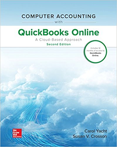 Test Bank for Computer Accounting with QuickBooks Online A Cloud Based Approach 2nd Edition by Carol Yacht