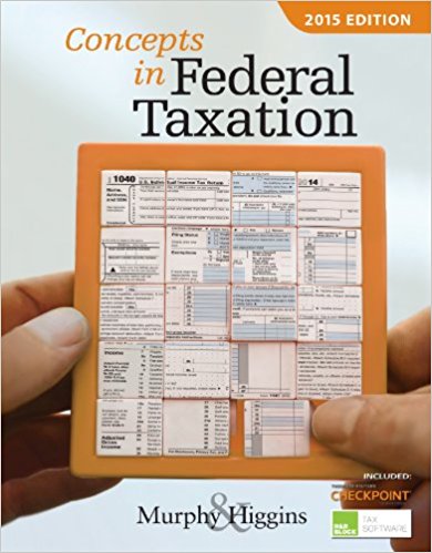 Test Bank for Concepts in Federal Taxation 2015 22nd Edition by Kevin E. Murphy