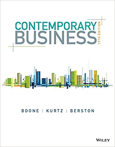 Test Bank for Contemporary Business 17th Edition by Louis E. Boone