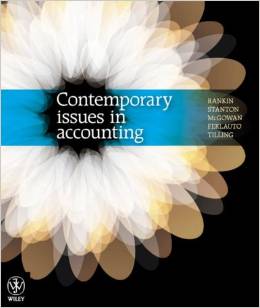 Test Bank for Contemporary Issues in Accounting 1st Edition by Michaela Rankin