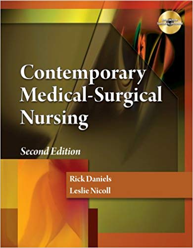 Test Bank for Contemporary Medical Surgical Nursing 2nd Edition by Rick Daniels