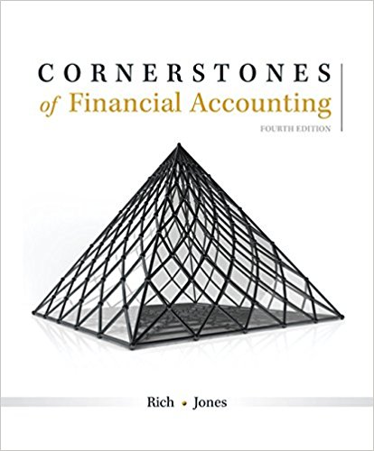Test Bank for Cornerstones of Financial Accounting 4th Edition by Jay Rich