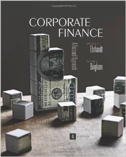 Test Bank for Corporate Finance 4th Edition by Michael C. Ehrhardt