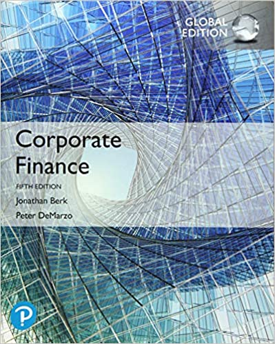 Test Bank for Corporate Finance Global Edition 5th Edition by Jonathan Berk