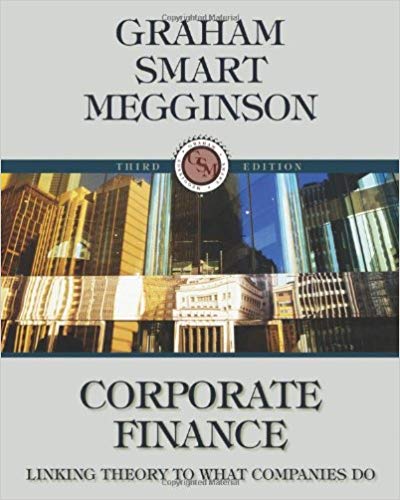 Test Bank for Corporate Finance Linking Theory to What Companies Do 3rd Edition by John Graham