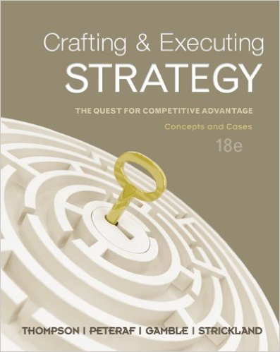 Test Bank for Crafting and Executing Strategy Concepts and Cases 18th Edition by Arthur Thompson