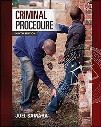 Test Bank for Criminal Procedure 9th Edition by Joel Samaha