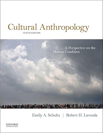 Test Bank for Cultural Anthropology A Perspective on the Human Condition 10th Edition by Emily A. Schultz