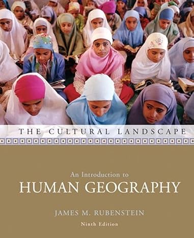 Test Bank for Cultural Landscape The An Introduction to Human Geography 9th Edition by James M. Rubenstein