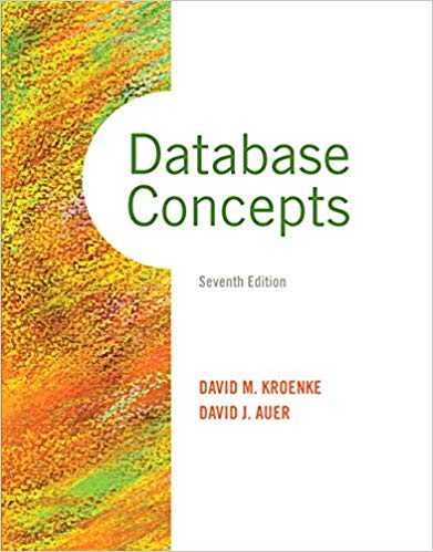 Test Bank for Database Concepts 7th Edition by David M. Kroenke