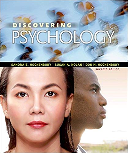 Test Bank for Discovering Psychology 7th Edition by Sandra E. Hockenbury
