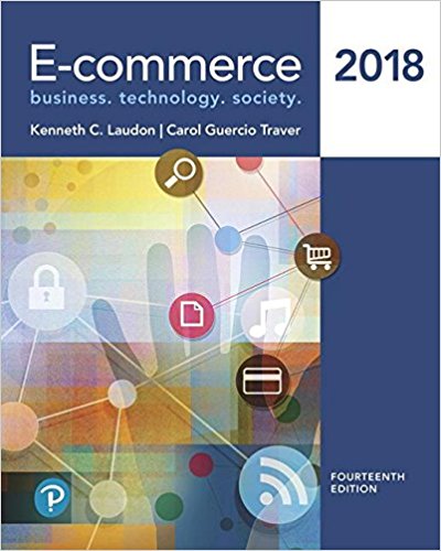 Test Bank for E Commerce 2018 14th Edition by Kenneth C. Laudon