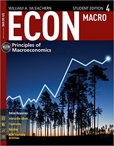 Test Bank for ECON MACRO4 4th Edition by William A. McEachern