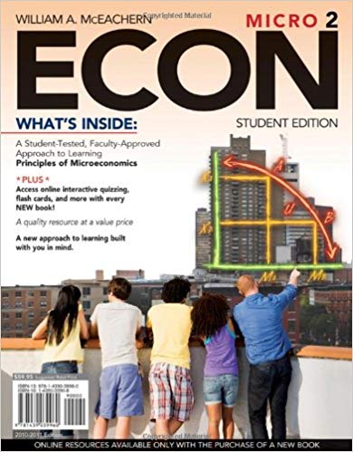 Test Bank for ECON Micro 2 2nd Edition by William A. McEachern