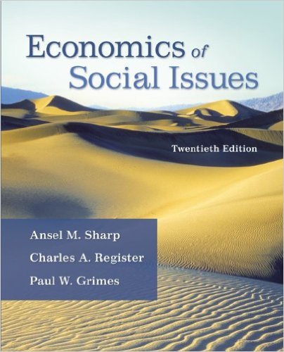 Test Bank for Economics of Social Issues 20th Edition by Ansel Sharp