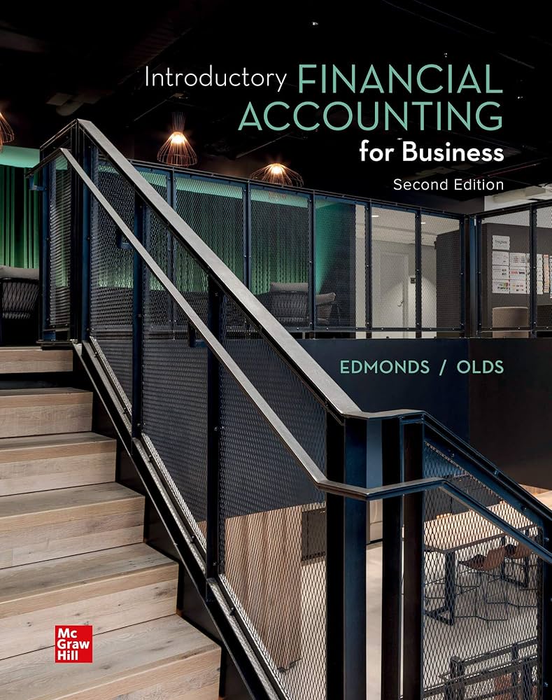 Test Bank for Edmonds 2e Introductory Financial Accounting for Business 2e