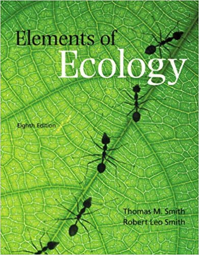 Test Bank for Elements of Ecology 8th Edition by Thomas M. Smith
