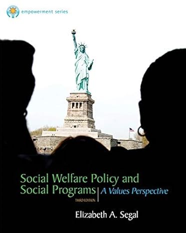 Test Bank for Empowerment Series Social Welfare Policy and Social Programs 3rd Edition by Elizabeth A. Segal