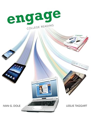 Test Bank for Engage College Reading 1st Edition by Ivan Dole