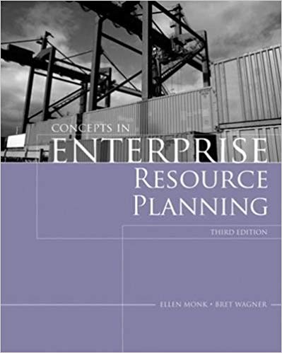 Test Bank for Enterprise Resource Planning 3rd Edition by Bret Wagner