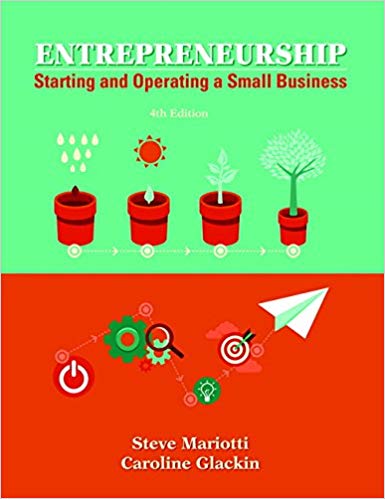 Test Bank for Entrepreneurship Starting and Operating A Small Business 4th Edition by Steve Mariotti
