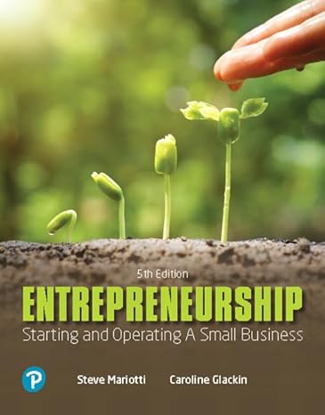 Test Bank for Entrepreneurship Starting and Operating A Small Business 5th Edition by Caroline Glackin