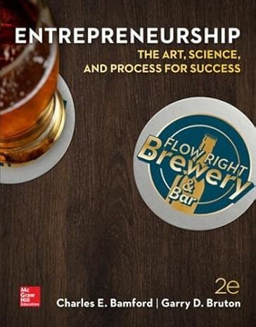 Test Bank for ENTREPRENEURSHIP The Art Science and Process for Success 2nd Edition by Charles Bamford