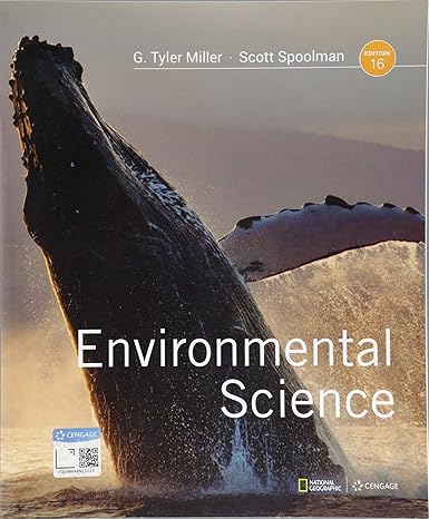 Test Bank for Environmental Science 16th Edition by G. Tyler Miller Scott Spoolman
