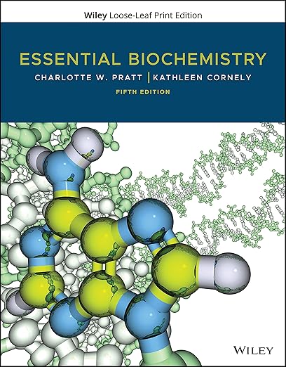 Test Bank for Essential Biochemistry 5th Edition by Charlotte W. Pratt