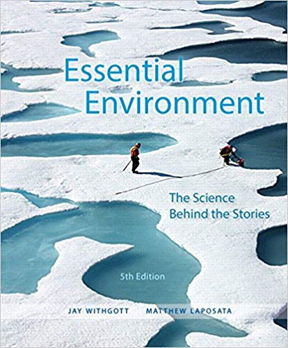Test Bank for Essential Environment The Science behind the Stories 5th Edition by Jay H. Withgott