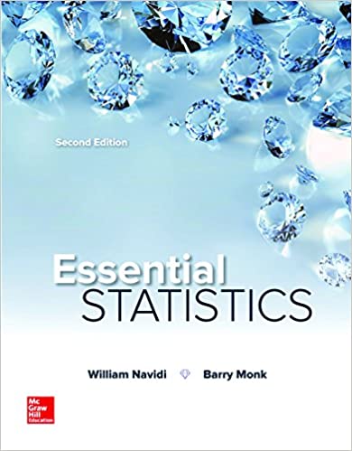 Test Bank for Essential Statistics 2nd Edition by William Navidi