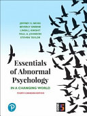 Test Bank for Essentials of Abnormal Psychology 4th Canadian Edition by Jeffrey S. Nevid