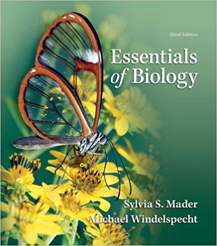 Test Bank for Essentials of Biology 3rd Edition by Sylvia Mader