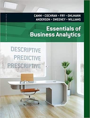Test Bank for Essentials of Business Analytics 1st Edition by Jeffrey D. Camm